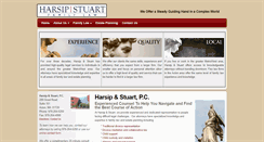 Desktop Screenshot of harsip-stuart-family-law.com